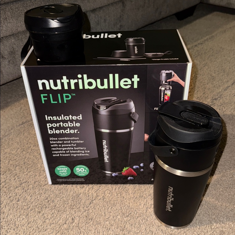 Nutribullet Flip Insulated Portable Blender